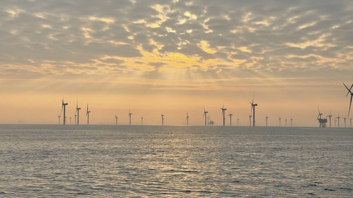 Morska energetyka wiatrowa – turbiny farmy Nordsee One na Morzu Północnym