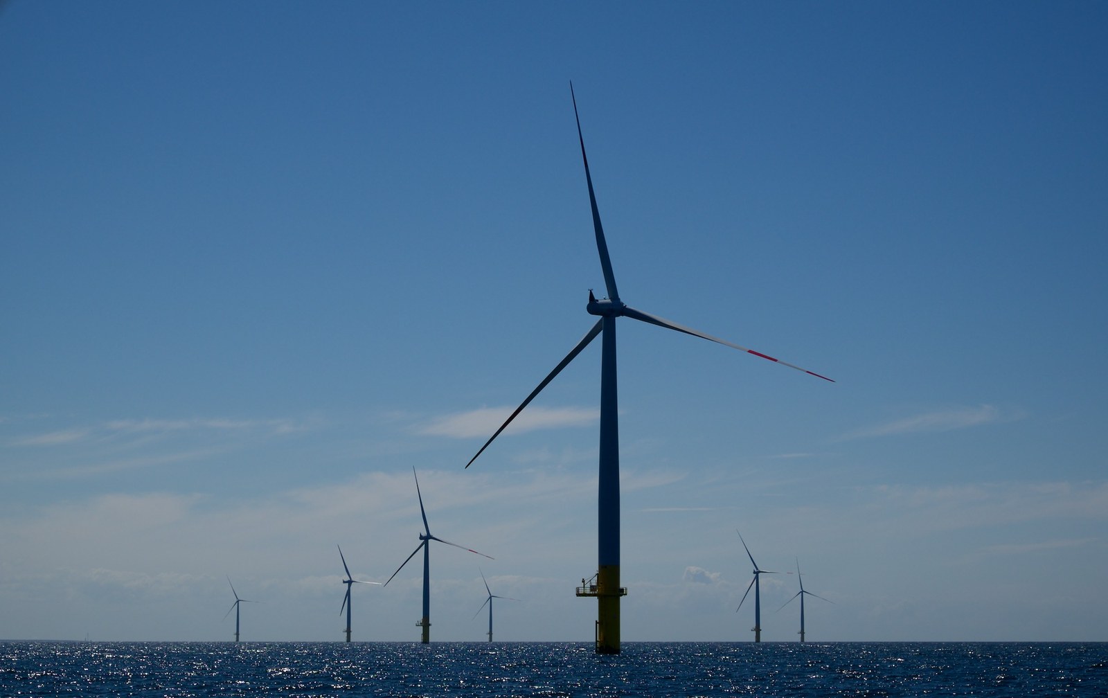 Morskie turbiny wiatrowe na Bałtyku – zdjęcie ilustracyjne do projektu Gennaker Skyborn Renewables