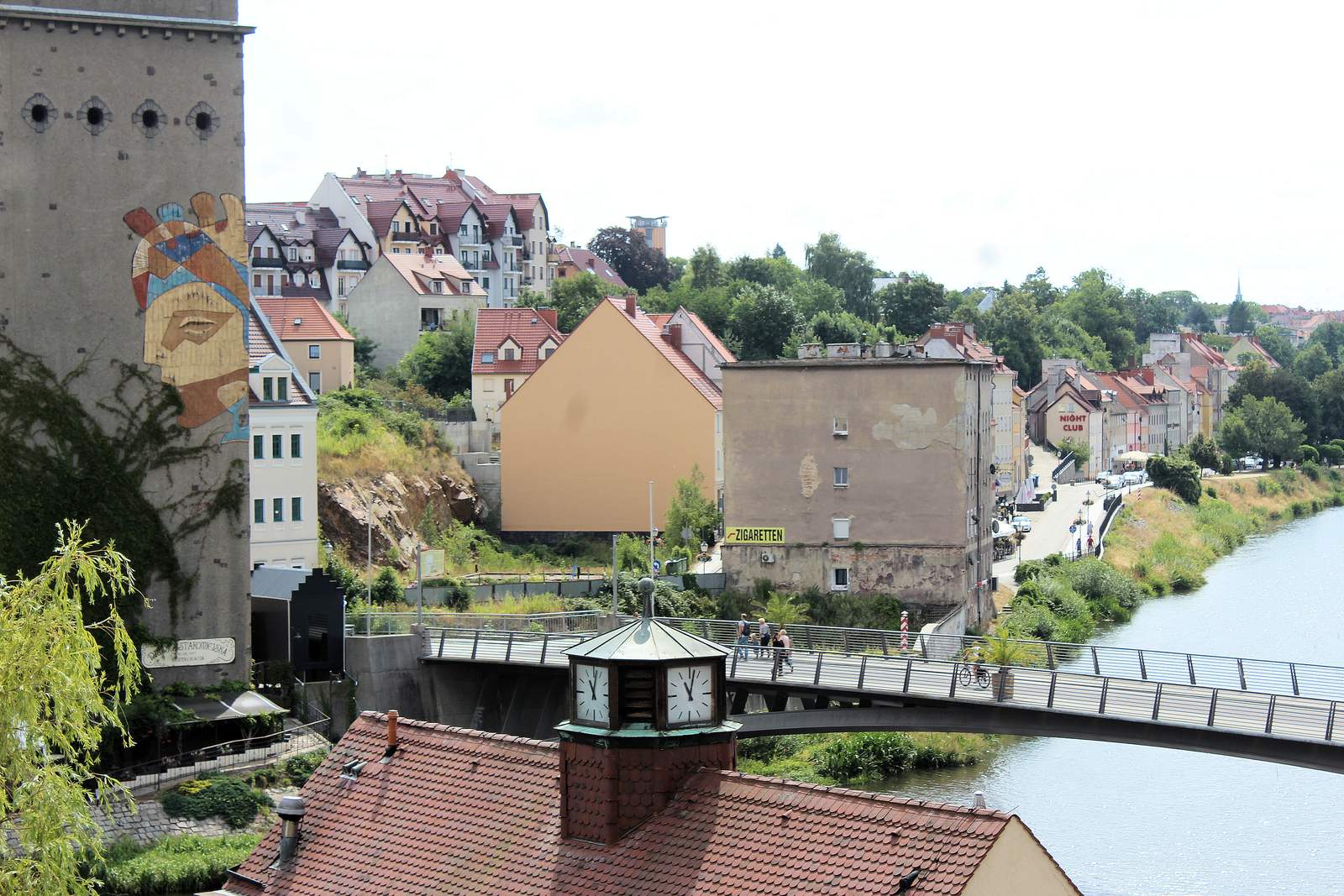 transgraniczne projekty OZE — most nad Nysą Łużycką między Görlitz i Zgorzelcem