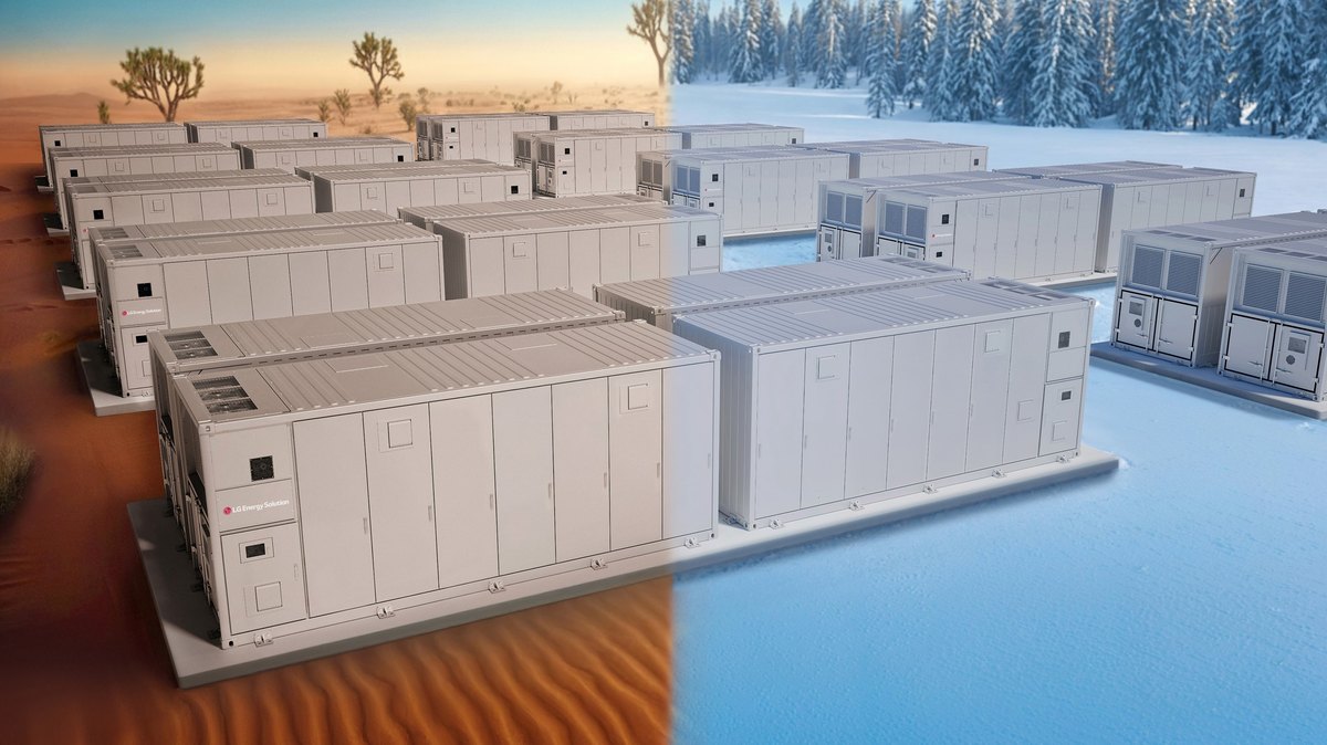 LG Energy Solution BESS: wielkoskalowe kontenerowe magazyny energii JF3 DC LINK