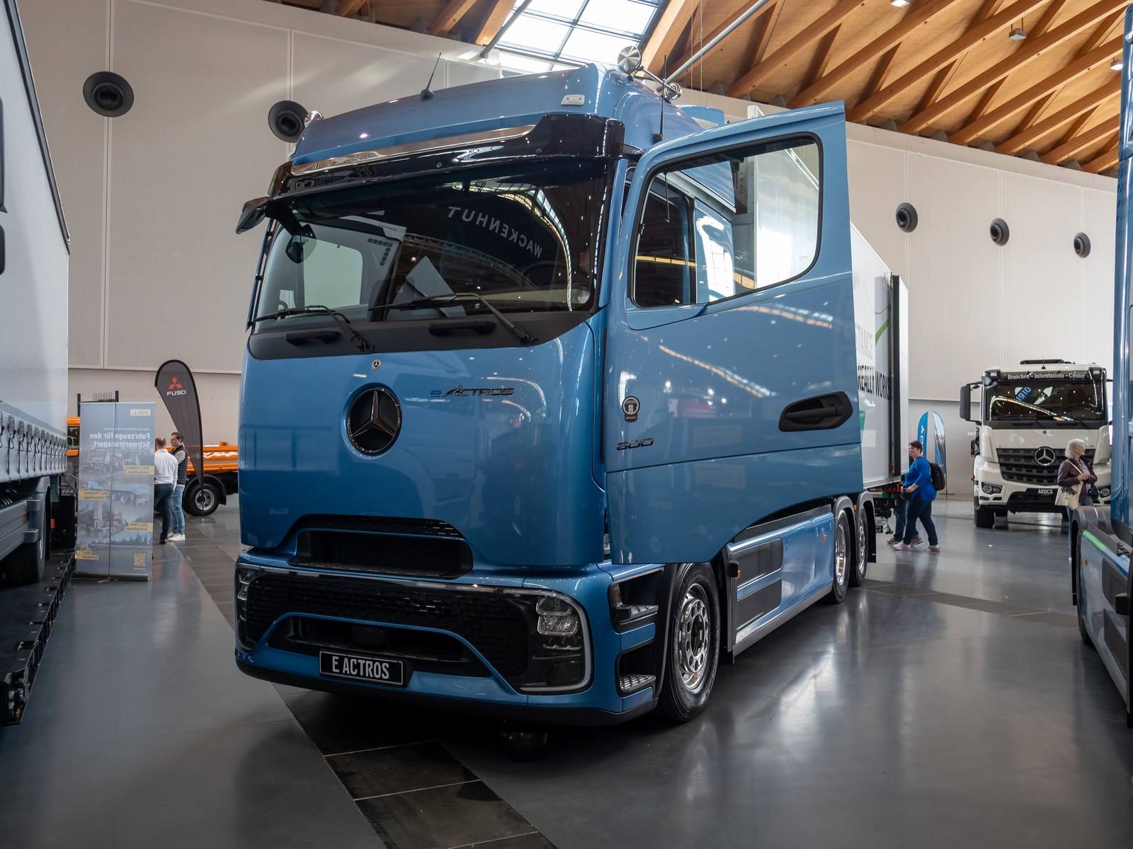 Mercedes-Benz eActros 600 – elektryczna ciężarówka dostarczana Amazonowi w Niemczech