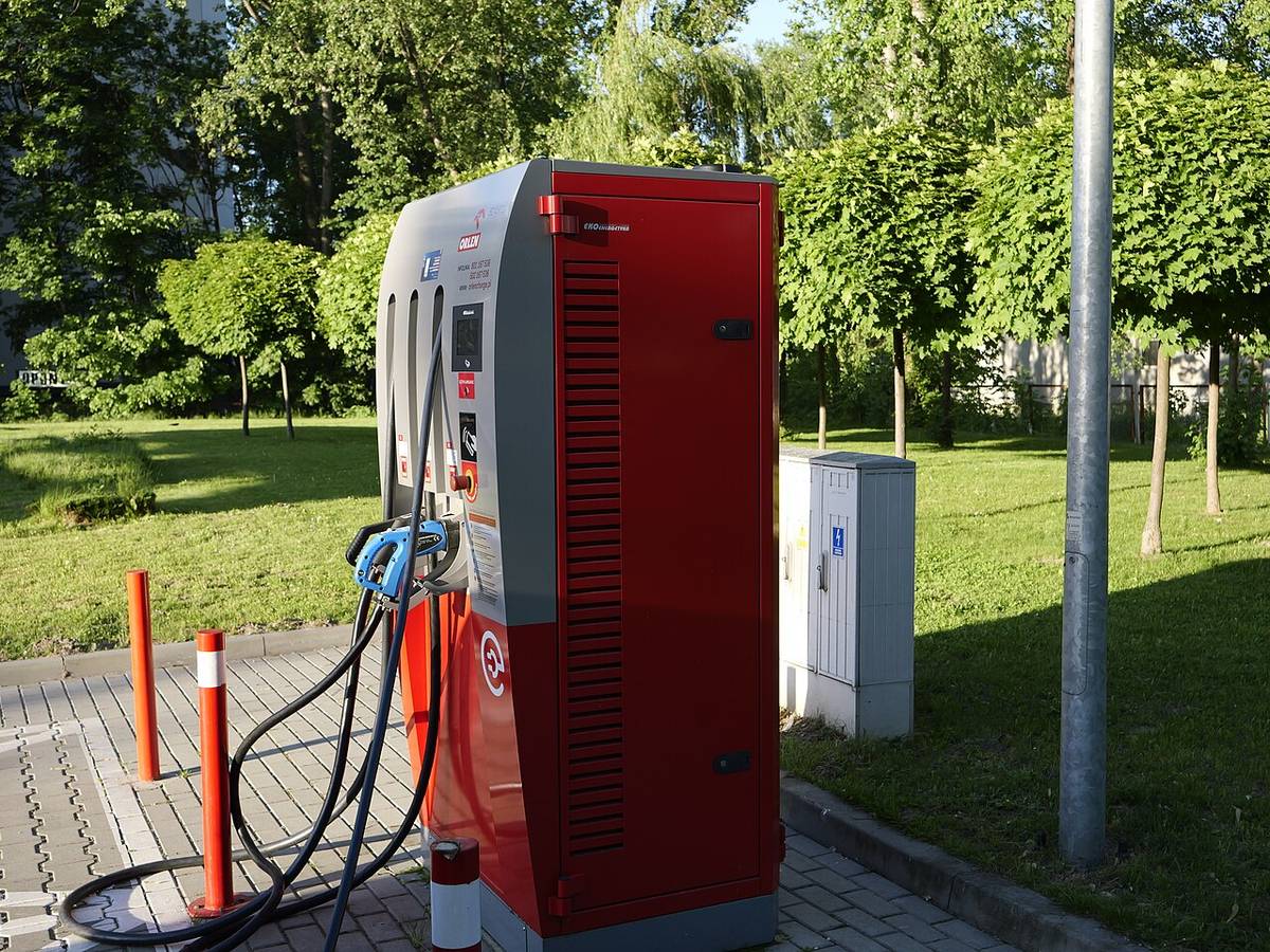 Stanowisko ładowania w sieci Orlen Charge