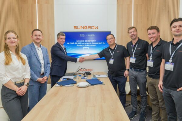 Sungrow i be.storaged: 1,6 GWh magazynów energii w Niemczech