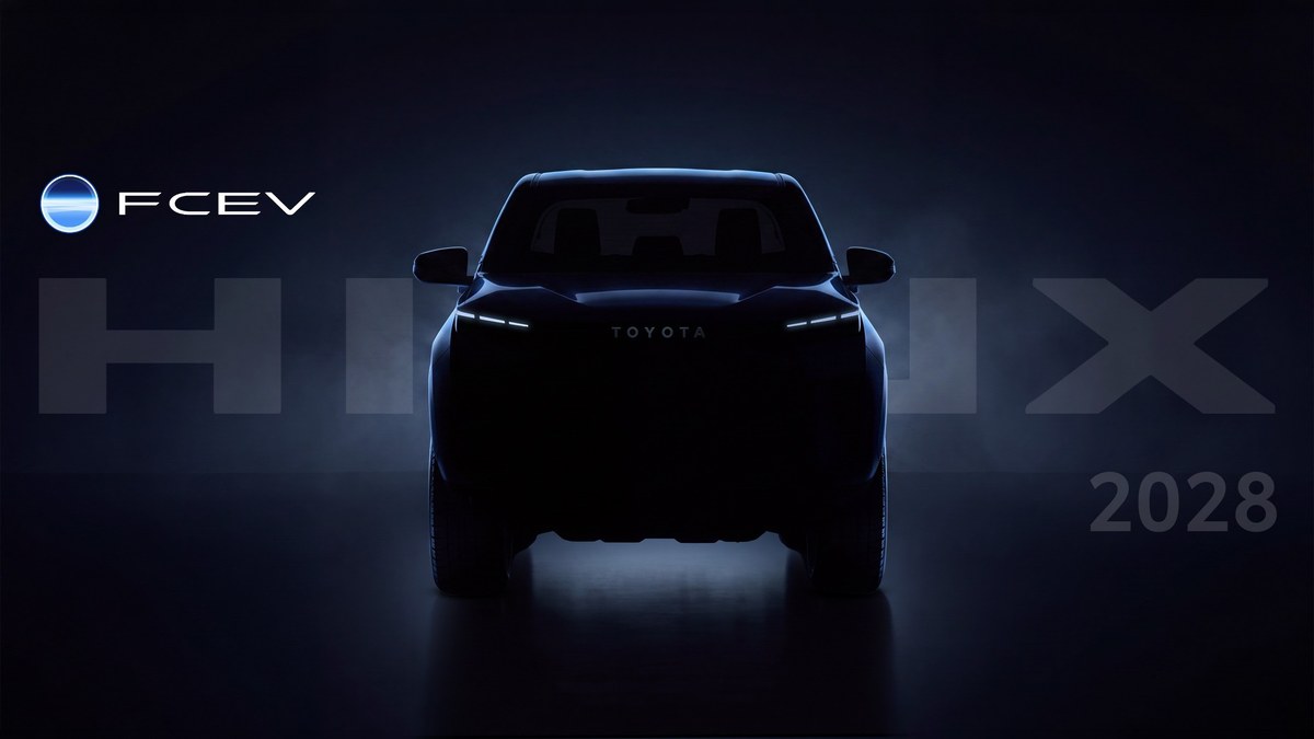 Zapowiedź Toyota Hilux FCEV z ogniwami paliwowymi na 2028 rok
