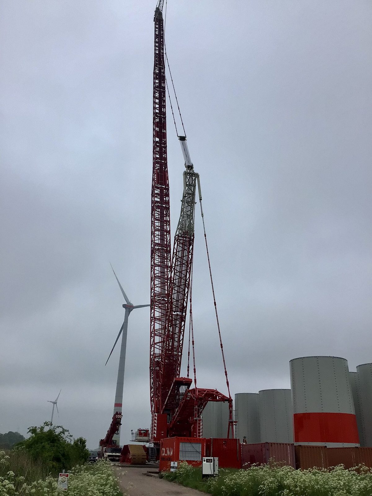 Budowa turbin wiatrowych w Dolnej Saksonii, gdzie aukcja przyznała 836 MW