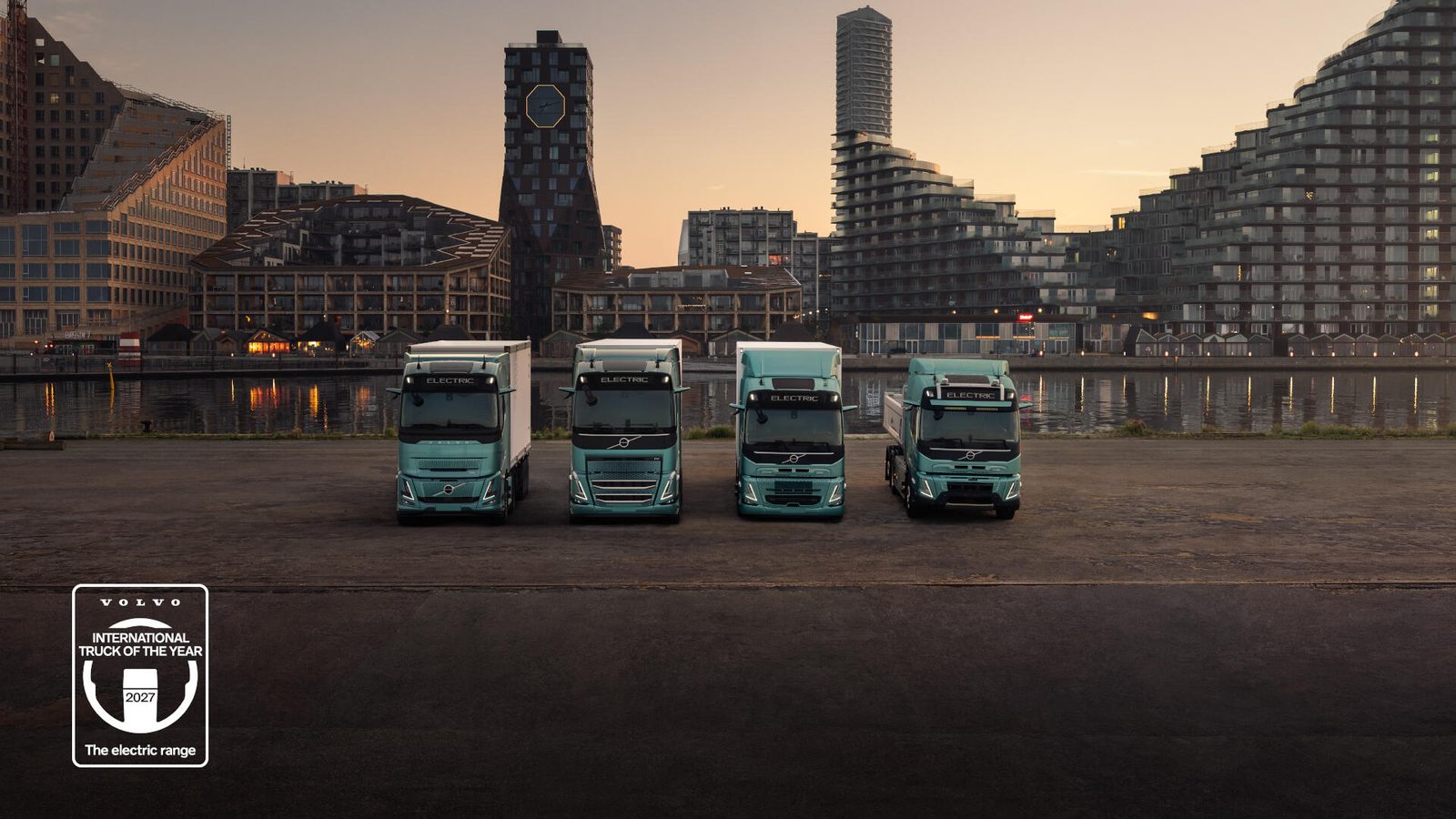 Elektryczne ciężarówki Volvo Trucks z odznaką nagrody International Truck of the Year 2027