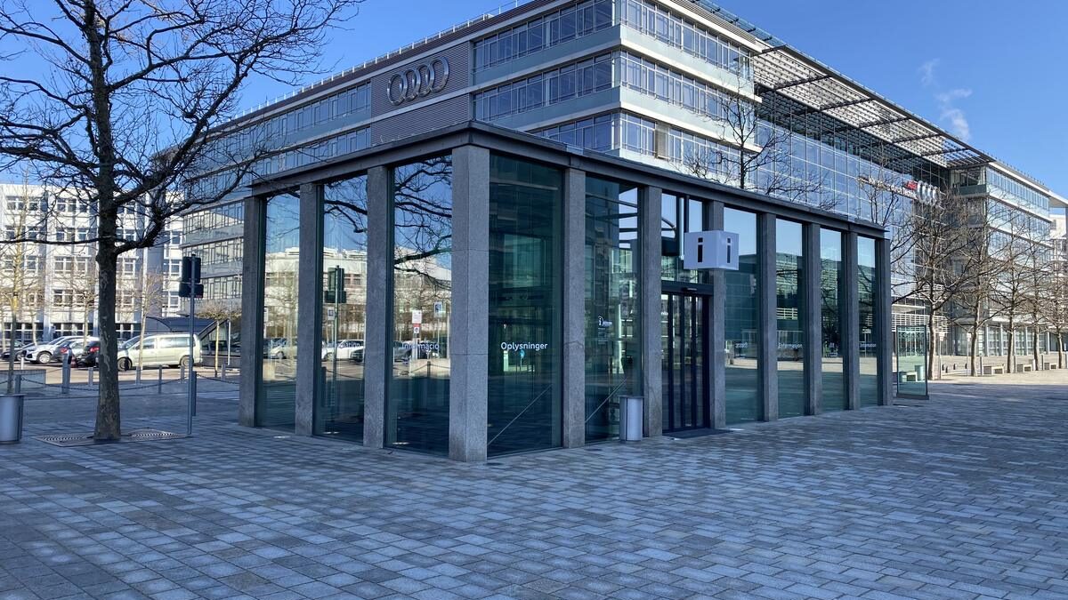 Centrum dla zwiedzających zakładu Audi w Ingolstadt – miejsce, w którym ruszyła produkcja Audi A2 e-tron