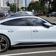Audi e-tron GT quattro 370 kW (2024) – widok z boku
