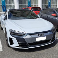 Audi e-tron GT quattro 370 kW (2024) – widok z przodu