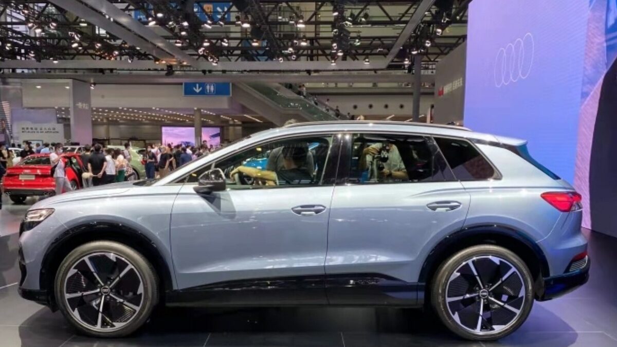 Audi Q4 e-tron – widok z boku