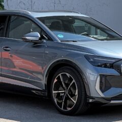 Audi Q4 e-tron 150 kW (2021) – widok z przodu