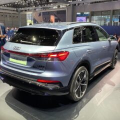 Audi Q4 e-tron 150 kW (2021) – widok z tyłu