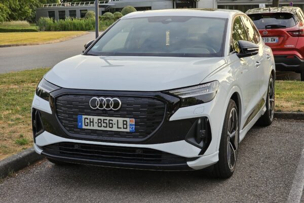 Audi Q4 Sportback e-tron (2021) – widok z przodu