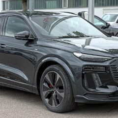 Audi Q6 Sportback e-tron 185 kW (2024) – widok z przodu