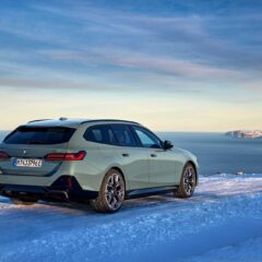 BMW i5 Touring eDrive40 (2024) – widok z tyłu