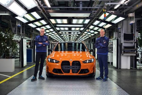 Uroczystość przekazania jubileuszowego BMW M3 w zakładzie BMW Group w Monachium