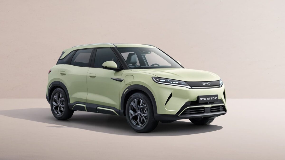 BYD Atto 2 – widok z boku