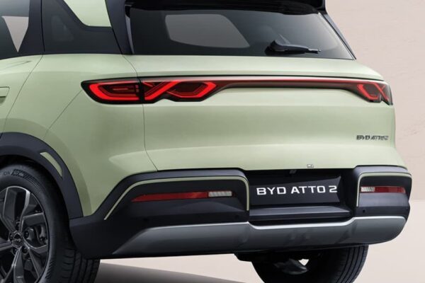 BYD Atto 2 (2025) – widok z tyłu