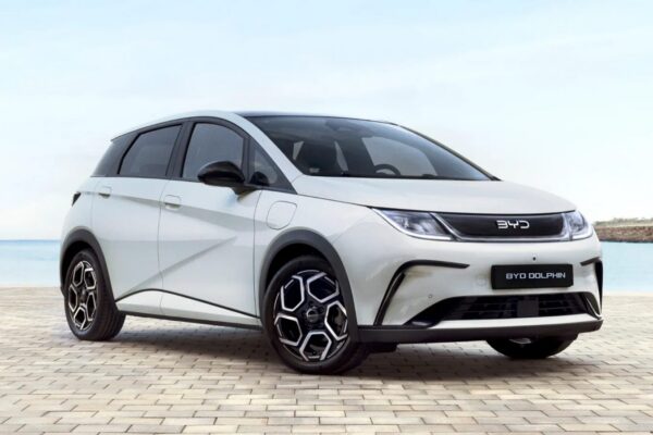 BYD Dolphin (2023) – widok z przodu
