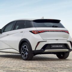 BYD Dolphin Comfort (2023) – widok z tyłu