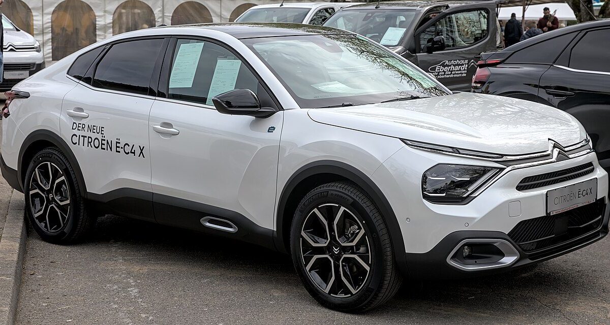Citroën ë-C4 X Max Extended Range (2022) – widok z przodu