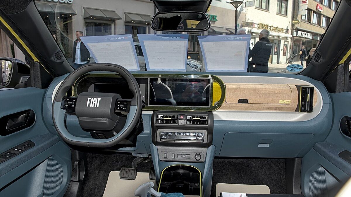 Fiat Grande Panda Icon (2025) – wnętrze
