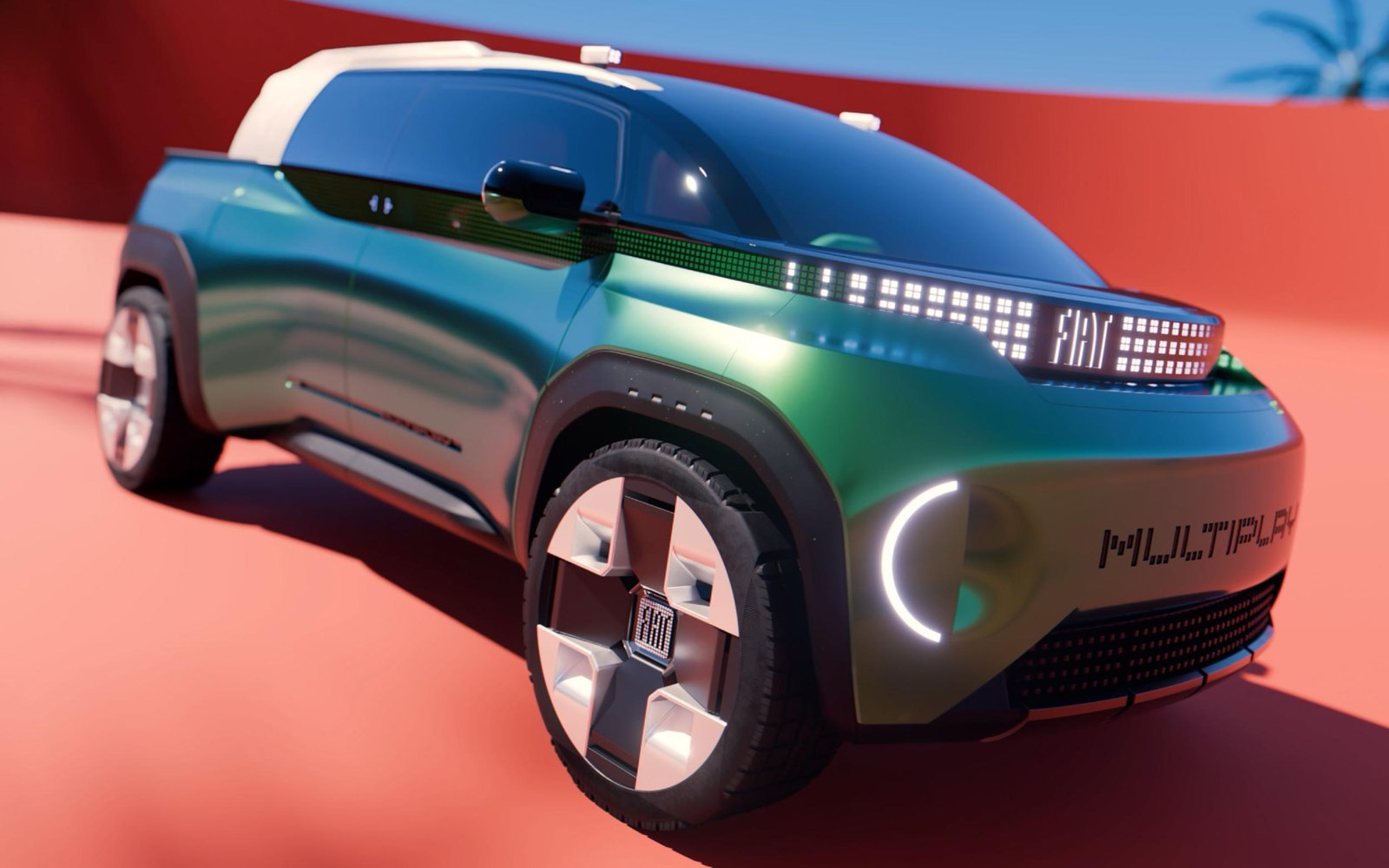 Fiat Multiplay, koncept łączący cechy vana, SUV-a i pickupa