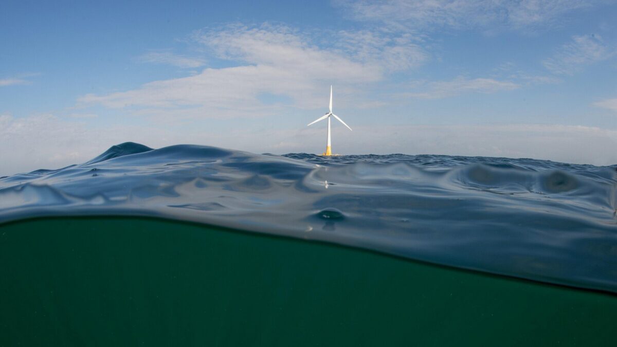 Pływająca turbina wiatrowa BW Ideol — fundament dla farmy Buchan Offshore Wind