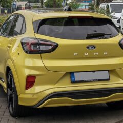 Ford Puma Gen-E Black Edition (2024) – widok z tyłu