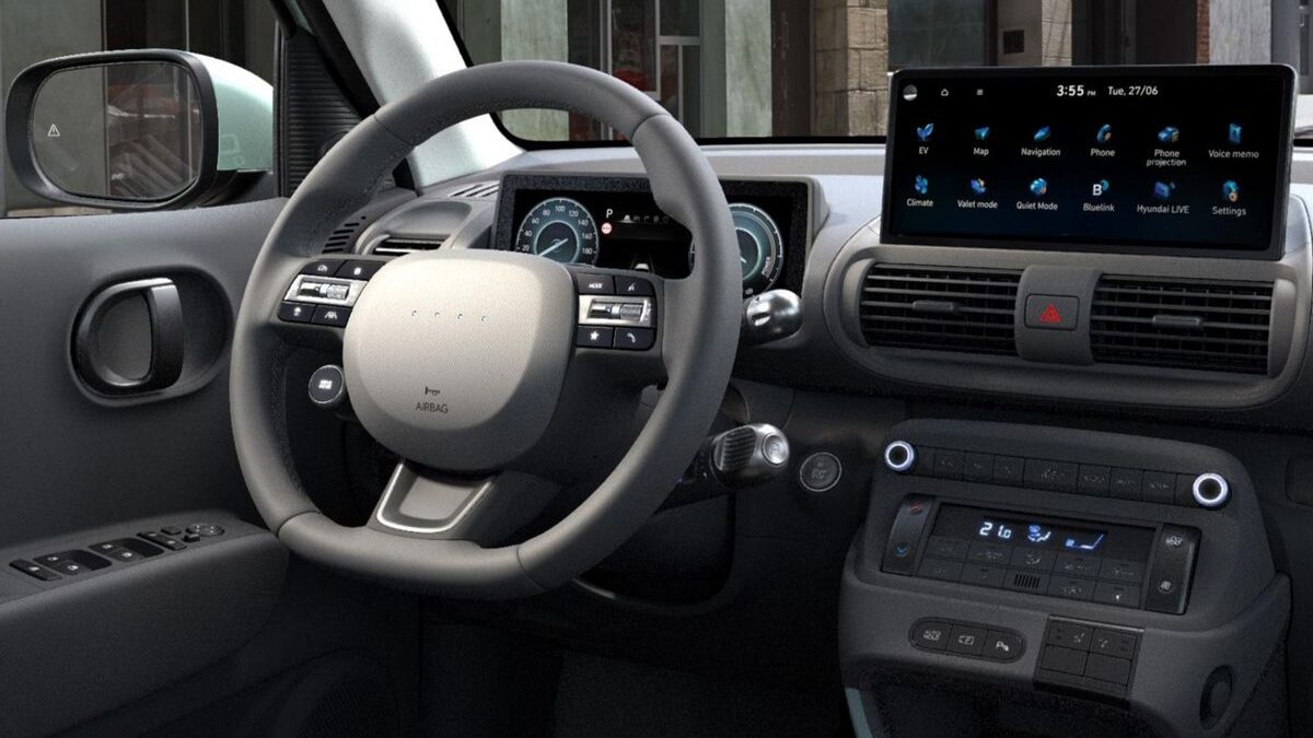 Hyundai Inster Cross 49 kWh (2024) – wnętrze
