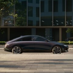 Hyundai IONIQ 6 Dynamiq 63 kWh (2022) – widok z boku