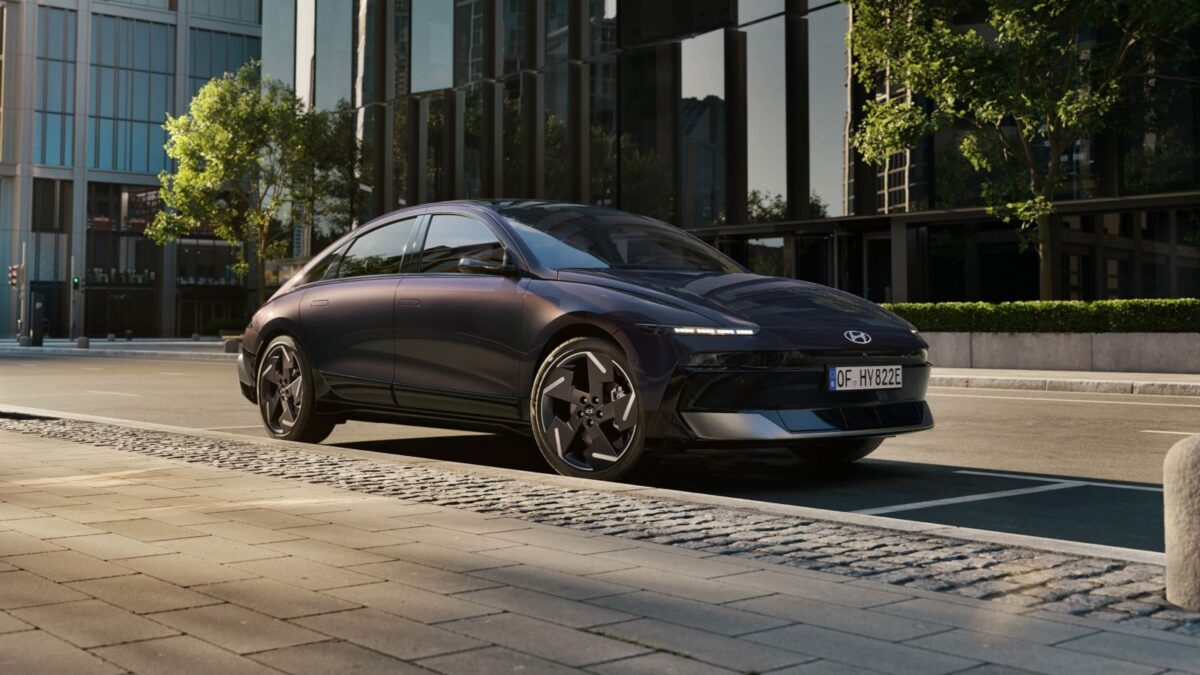 Hyundai IONIQ 6 Dynamiq 63 kWh (2022) – widok z przodu