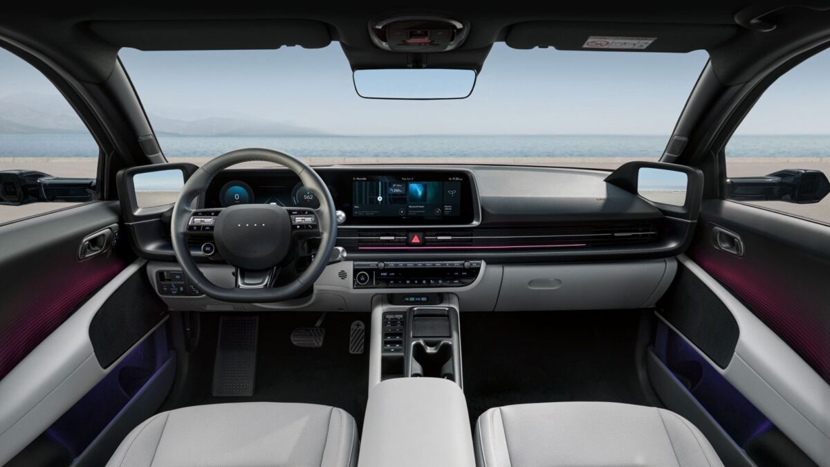 Hyundai IONIQ 6 Dynamiq 63 kWh (2022) – wnętrze