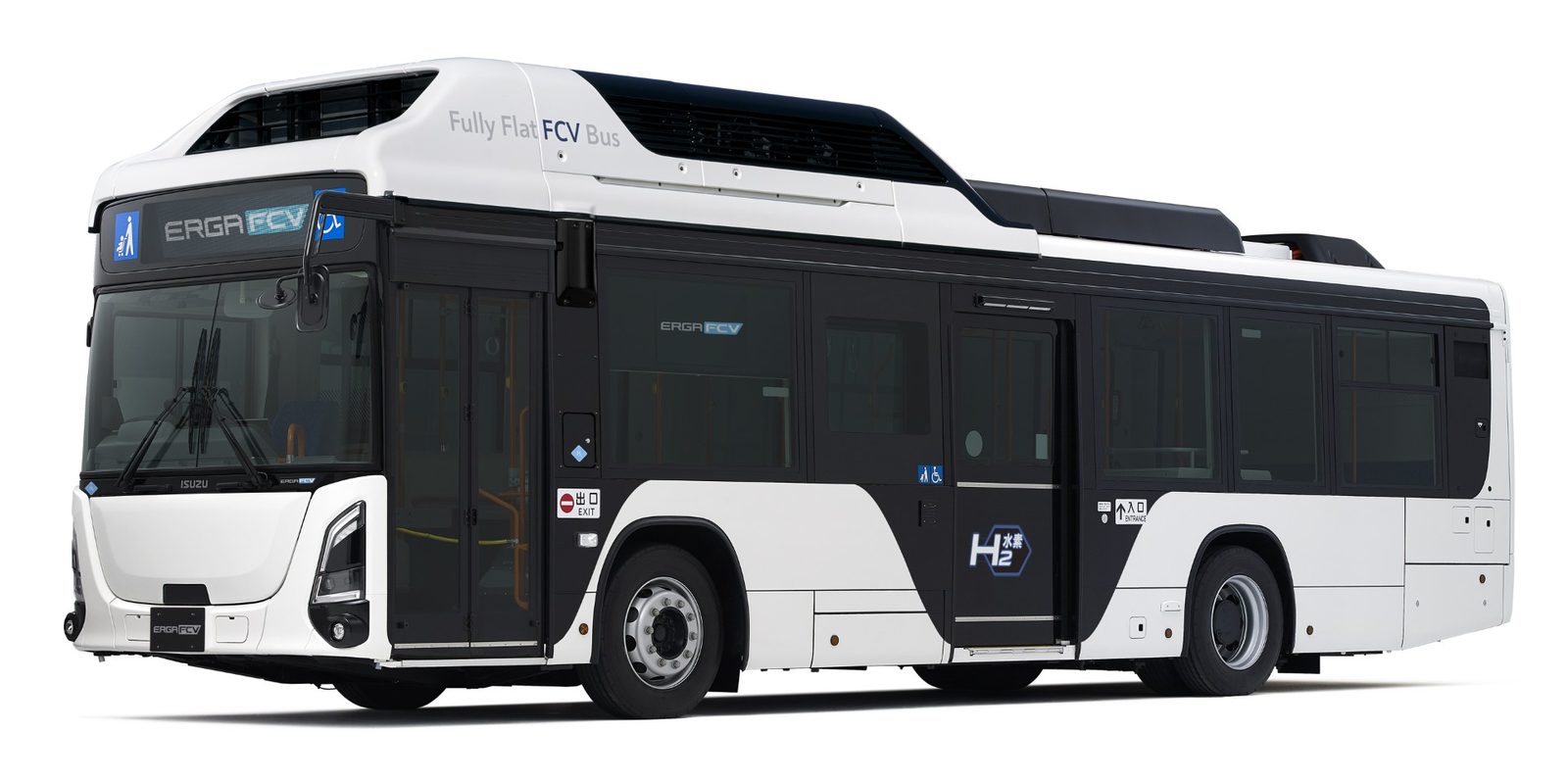 Isuzu ERGA FCV — pierwszy autobus na wodór japońskiej marki