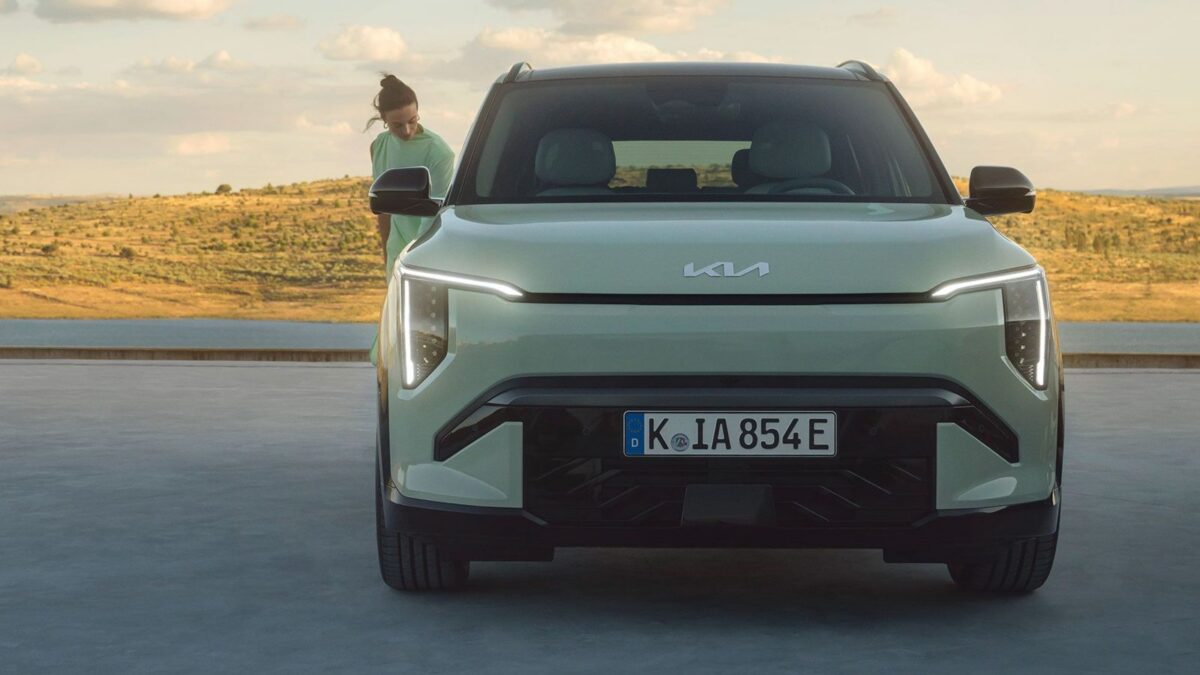 Kia EV3 Earth AWD (2024) – widok z przodu
