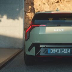 Kia EV3 Earth AWD (2024) – widok z tyłu