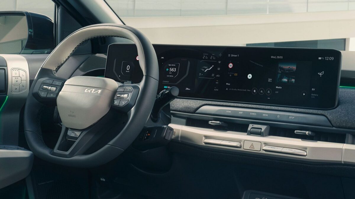Kia EV3 Earth AWD (2024) – wnętrze