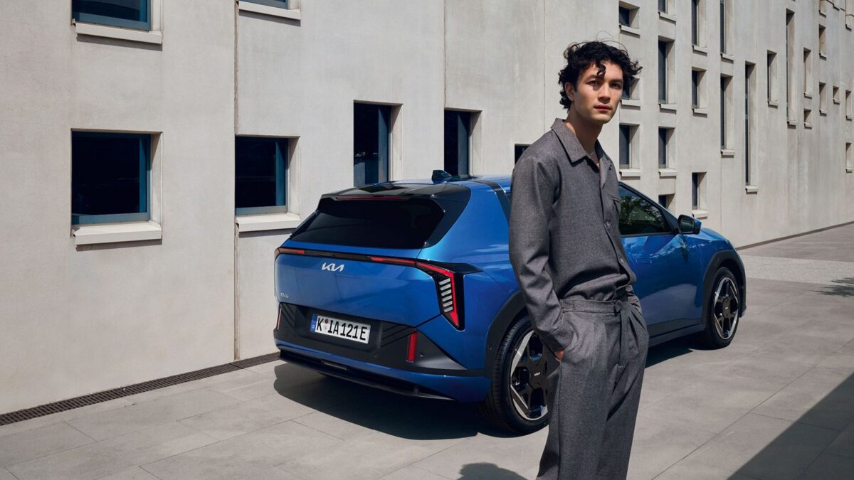 Kia EV4 GT (2025) – widok z tyłu