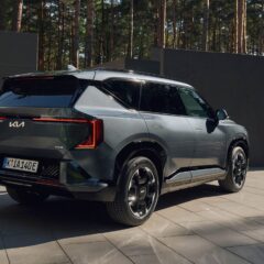 Kia EV5 Air (2025) – widok z tyłu