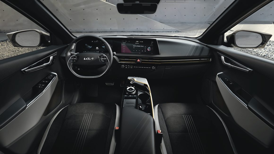 Kia EV6 Earth AWD (2021) – wnętrze