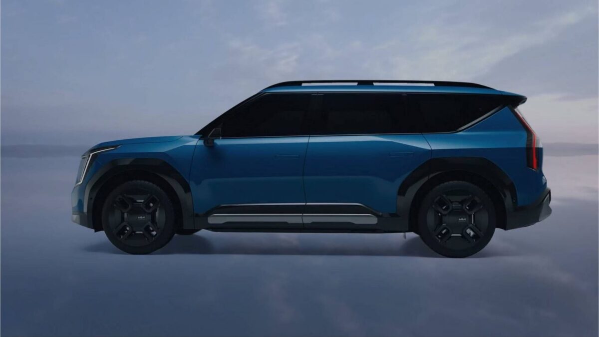 Kia EV9 – widok z boku