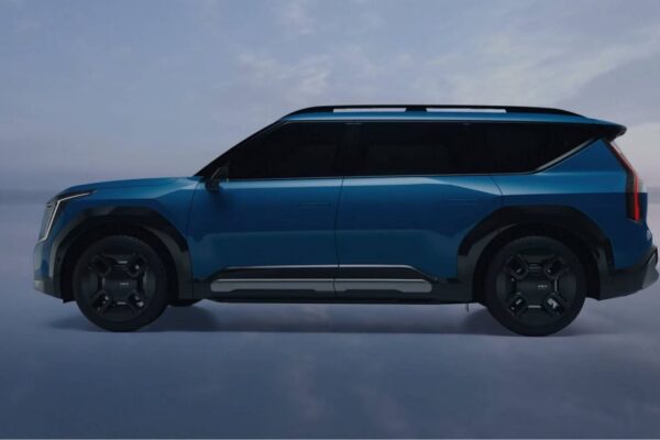 Kia EV9 – widok z boku