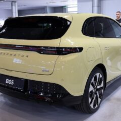Leapmotor B05 EV PRO Life (2026) – widok z tyłu