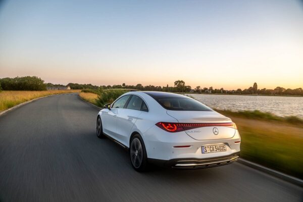 Mercedes-Benz CLA (2025) – widok z tyłu
