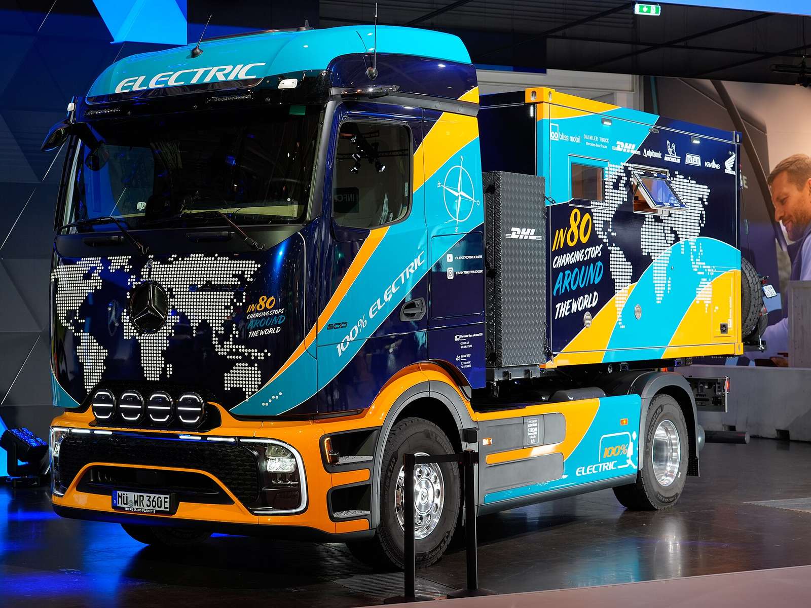 Elektryczna ciężarówka Mercedes-Benz eActros 600 na targach IAA Transportation 2026