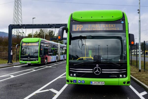 Mercedes-Benz eCitaro w Lublanie. 35 autobusów na baterie i wodór