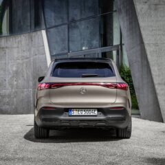 Mercedes-Benz EQE SUV EQE 300 (2022) – widok z tyłu