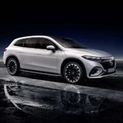 Mercedes-Benz EQS SUV EQS 450+ (2022) – widok z boku