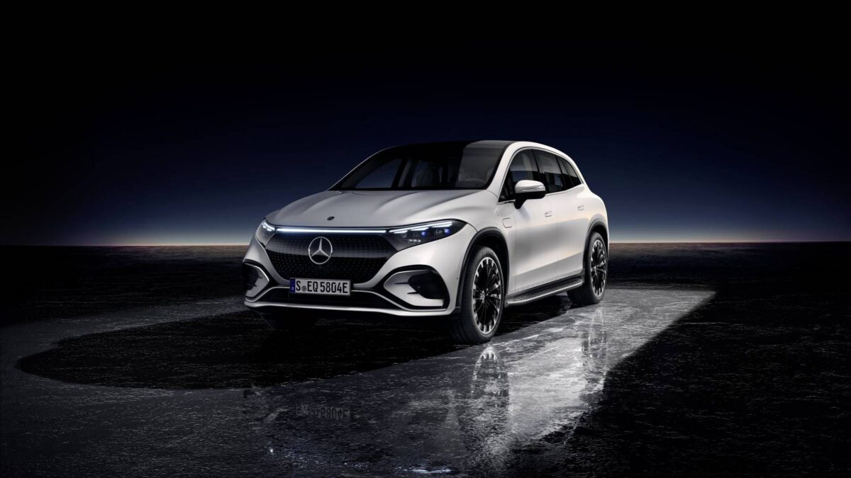 Mercedes-Benz EQS SUV EQS 450+ (2022) – widok z przodu