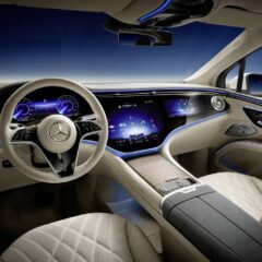 Mercedes-Benz EQS SUV EQS 450+ (2022) – wnętrze
